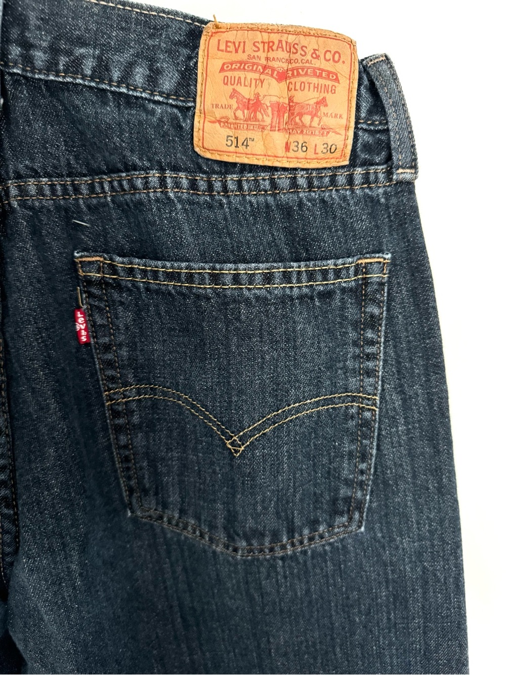 Levi's 514 Slim Straight Jeans in Dark Indigo